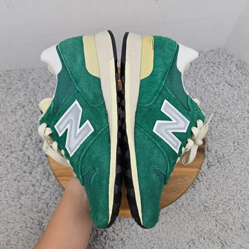 New Balance Mens 10.5D 1300 Aime Leon Dore Green Suede Athletic Casual Sneaker